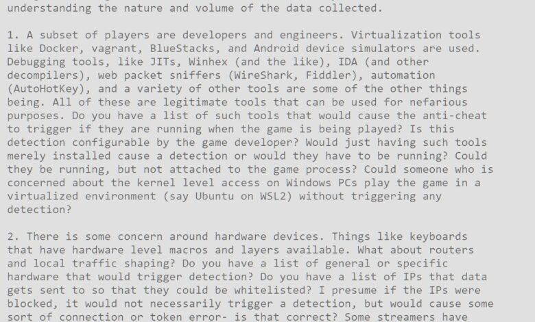 I emailed irdeto regarding concerns about Denuvo anti-cheat and they replied