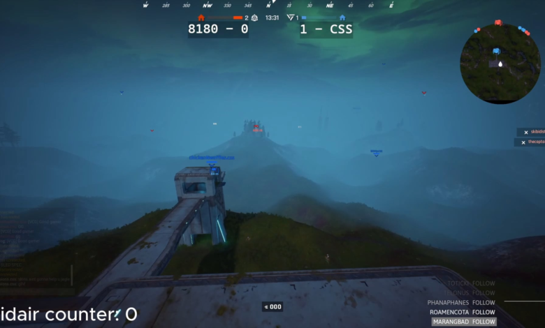 Insane sequence from the Midair 2 Grand Finals this past weekend - all 5 8180 players touch the flag on the way home for a cap