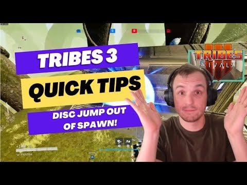Tribes 3 Quick Tip: How to disc jump out of spawn without taking damage