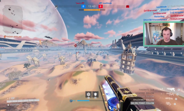 Using the 0 damage discjump in spawn to get across the map in 20 seconds