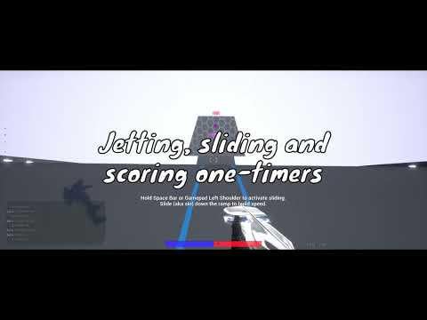 Jetball (Tribes meets Rocket League indie game) -  New Tutorial Game Mode